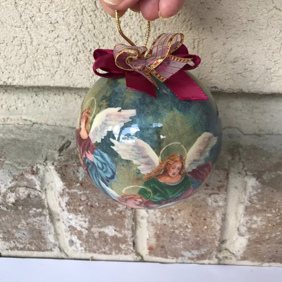 Angel Ornament Tomorrow Today Christmas Vintage - Picture 8 of 15